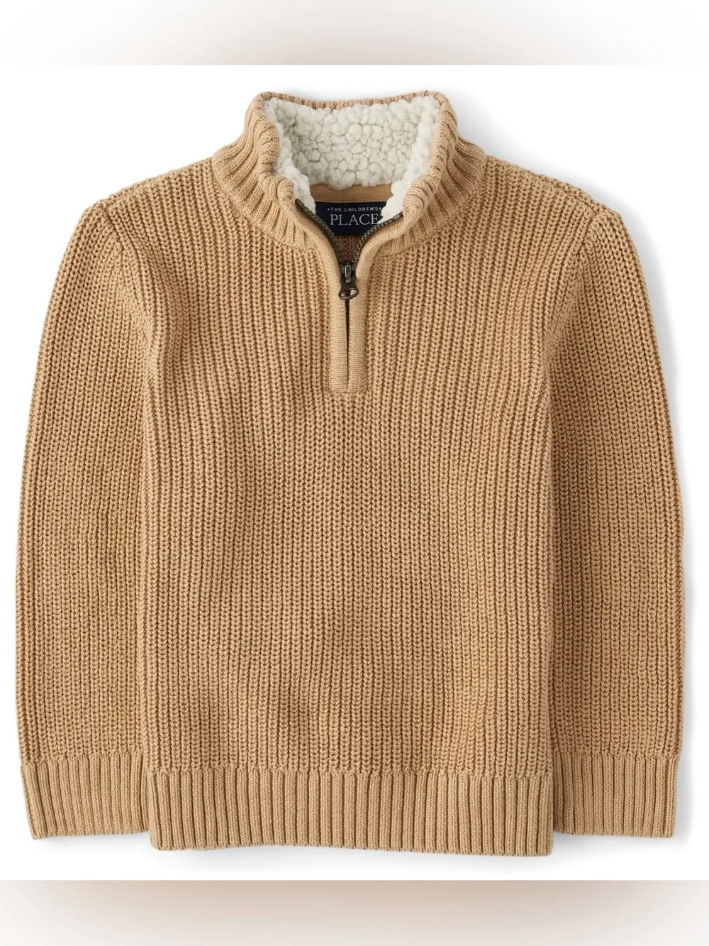 Boys Quarter-Zip Sweater
